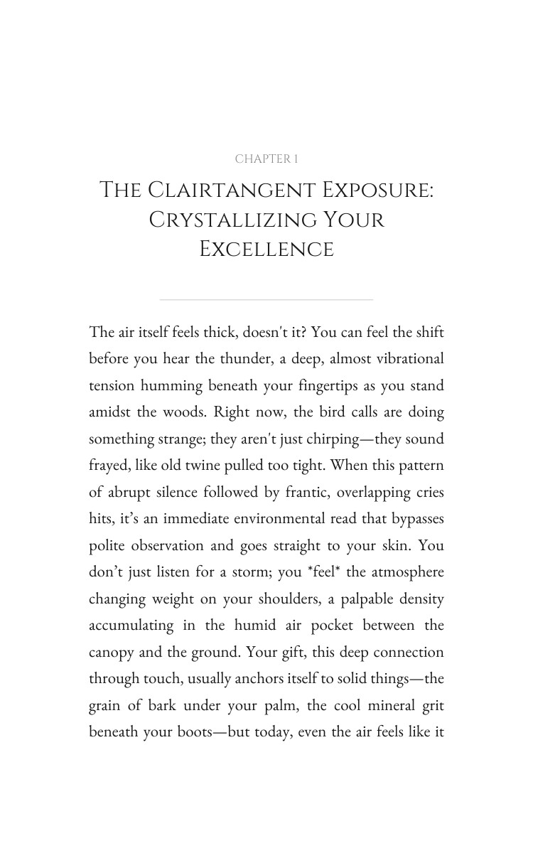 Clairtangent: Environmental Transformation: Unlock Your Progress interior preview