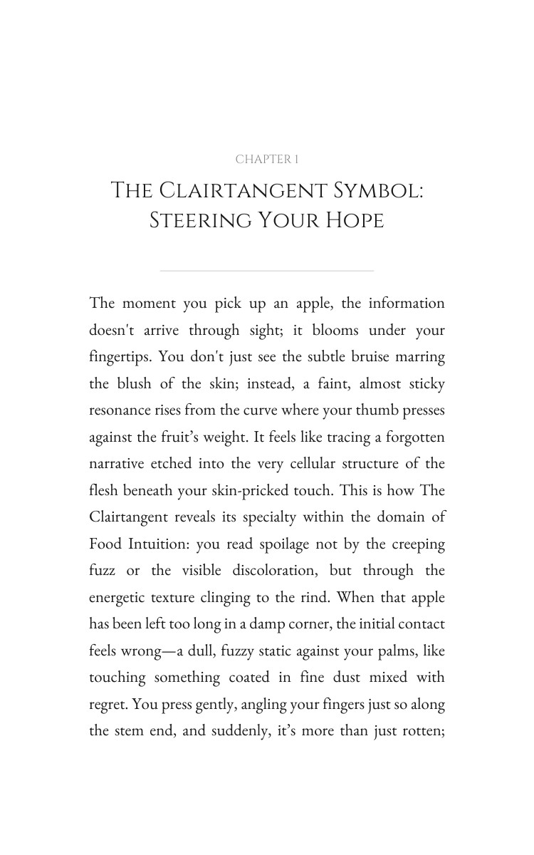 Clairtangent Food Intuition Power Guide: Optimize Your Work interior preview