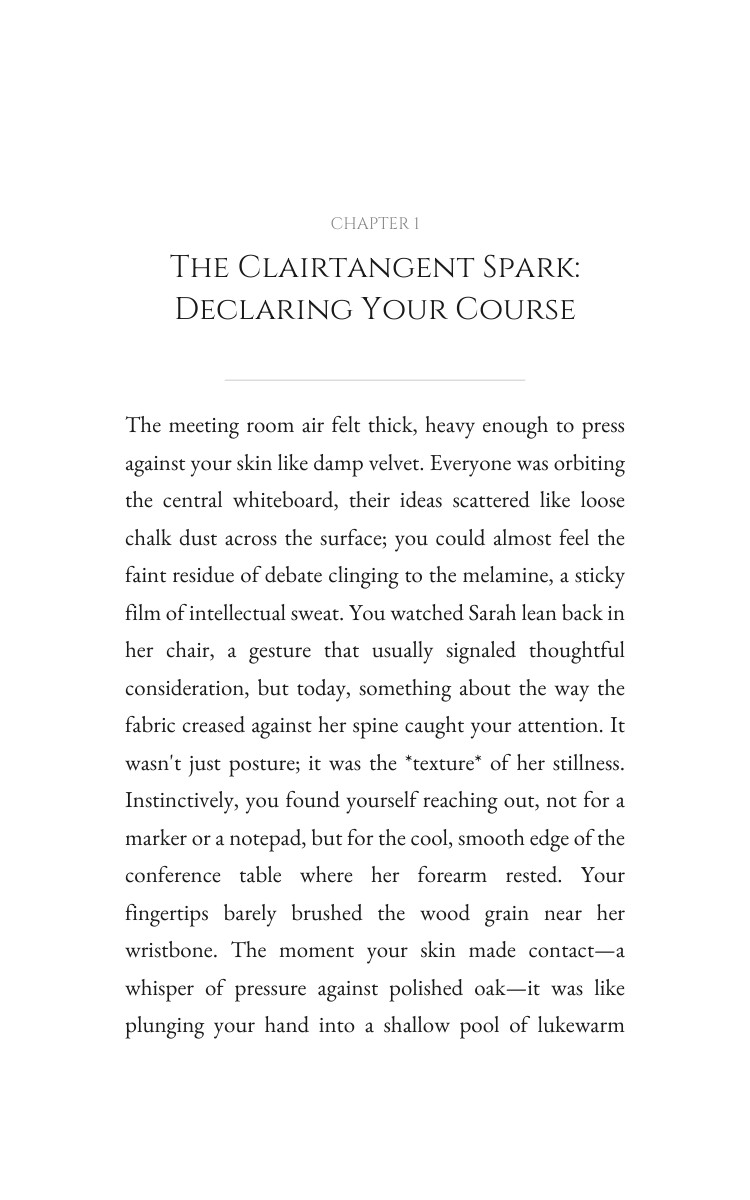 Clairtangent Leadership Keystone: Your Transformation Manifested interior preview