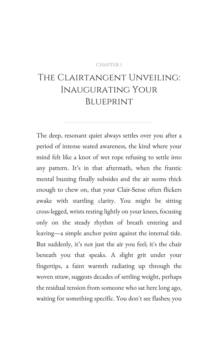 Clairtangent Meditation Optimization Guide: Your Pursuit Path interior preview