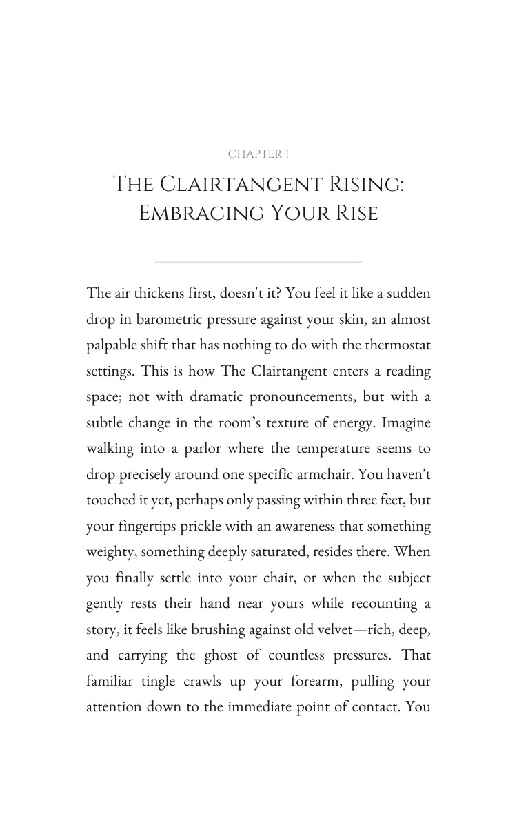 Clairtangent Mediumship Optimization Guide: Architect Your Realm interior preview