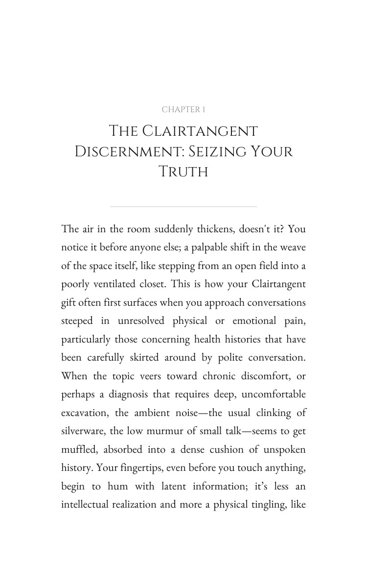 Clairtangent: Pain Interpretation Mastery Path: Channel Your Desire interior preview