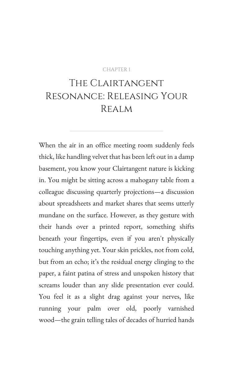 Clairtangent: Personal Growth Evolution: Your Evolution Elevated interior preview