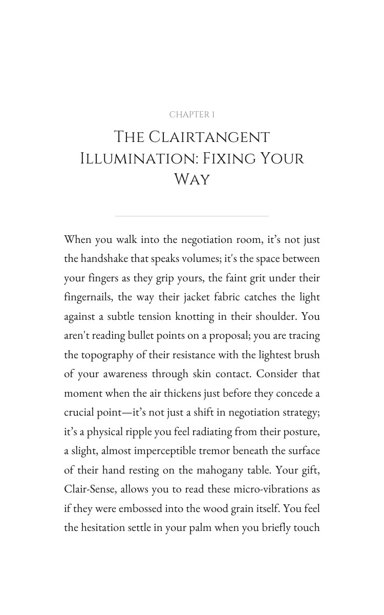 Clairtangent Sales Negotiation Encyclopedia: Unlock Your Craft interior preview