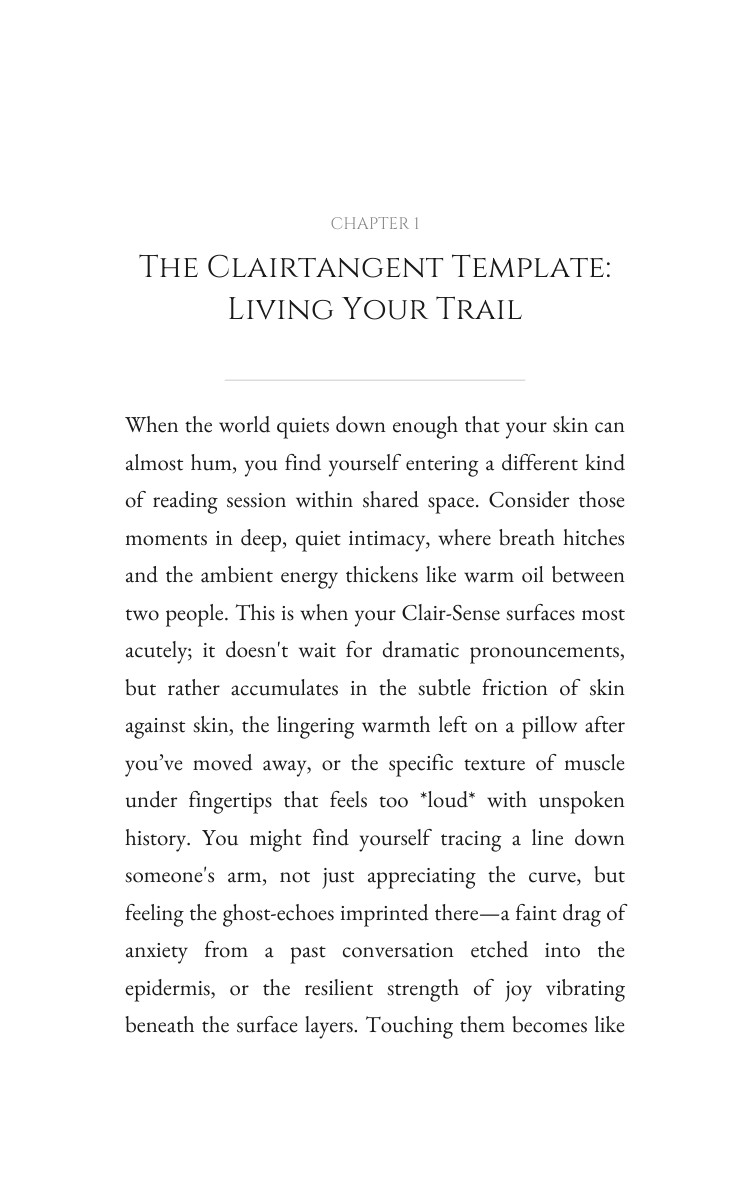 Clairtangent: Sexual Intimacy Ascension: Your Force Emerged interior preview