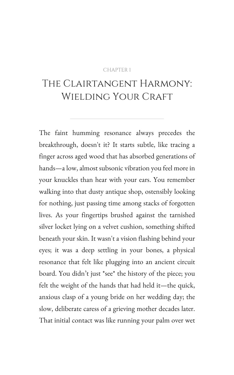 Clairtangent Spirituality Elevation: Your Yearning Designed interior preview