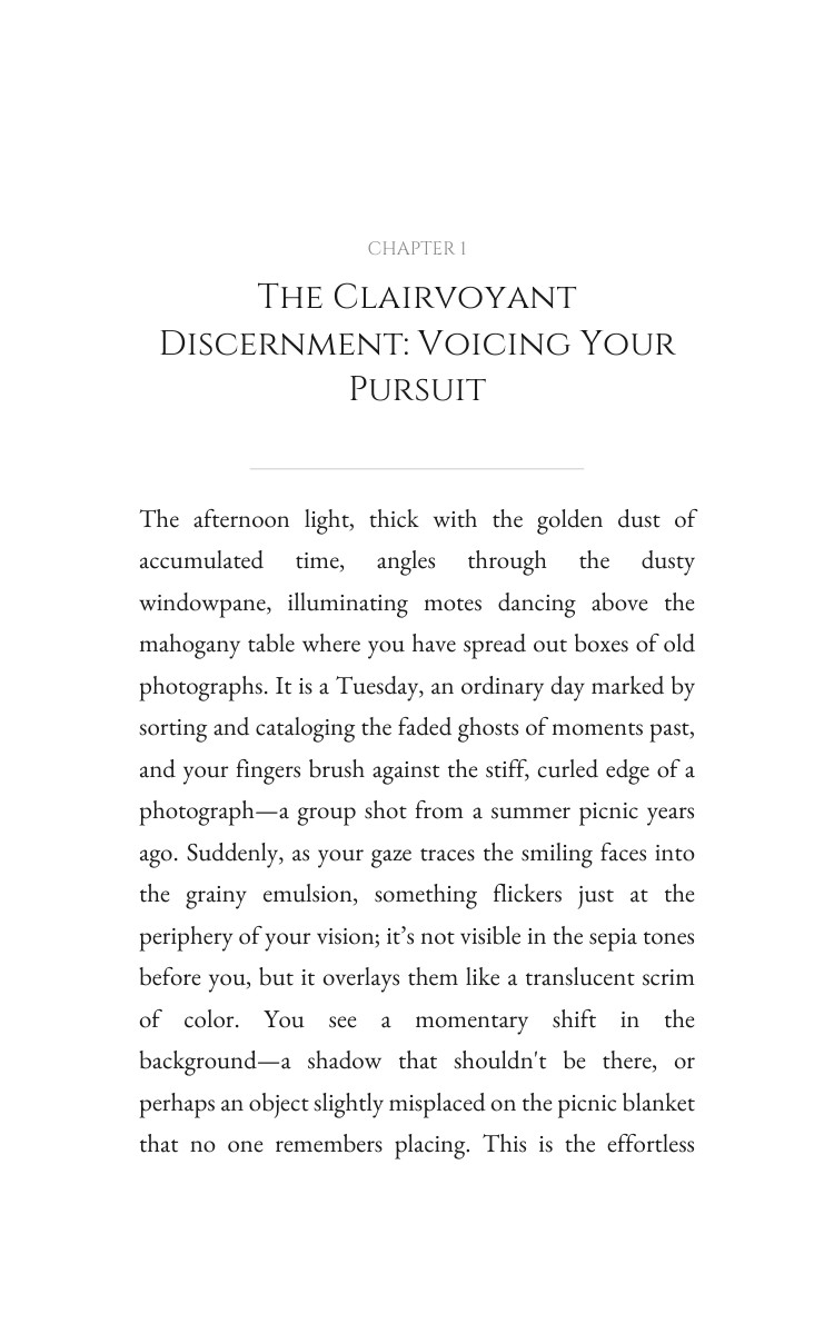 Clairvoyant: Daily Practice Clarity: Leverage Your Vision interior preview