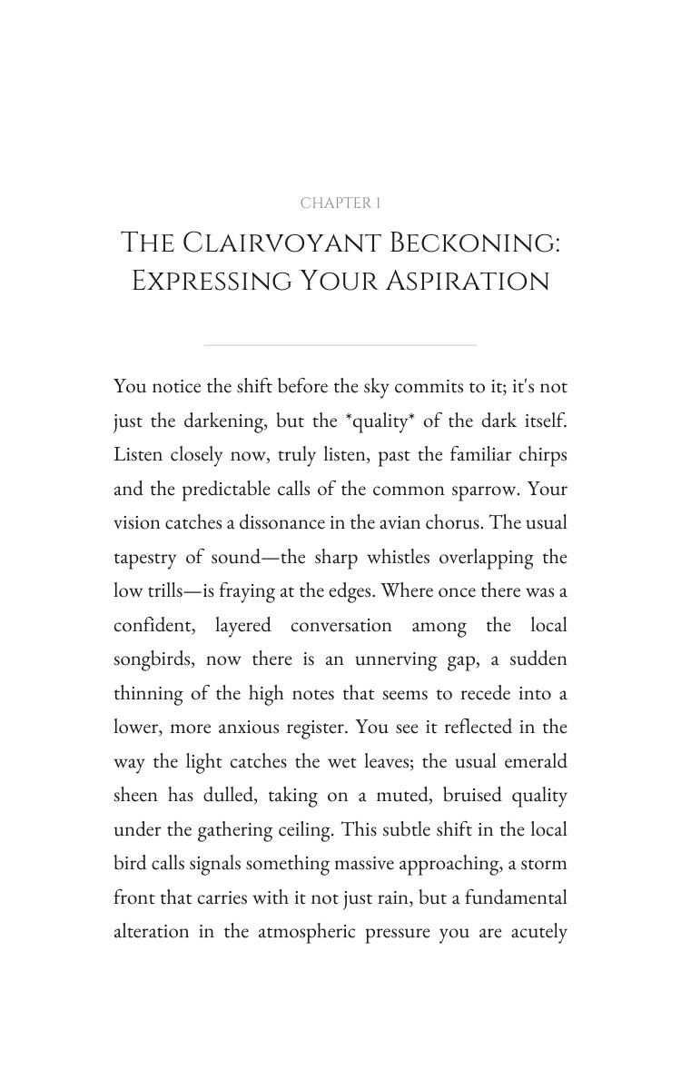 Clairvoyant Environmental: Practical Guide: Your World Balanced interior preview