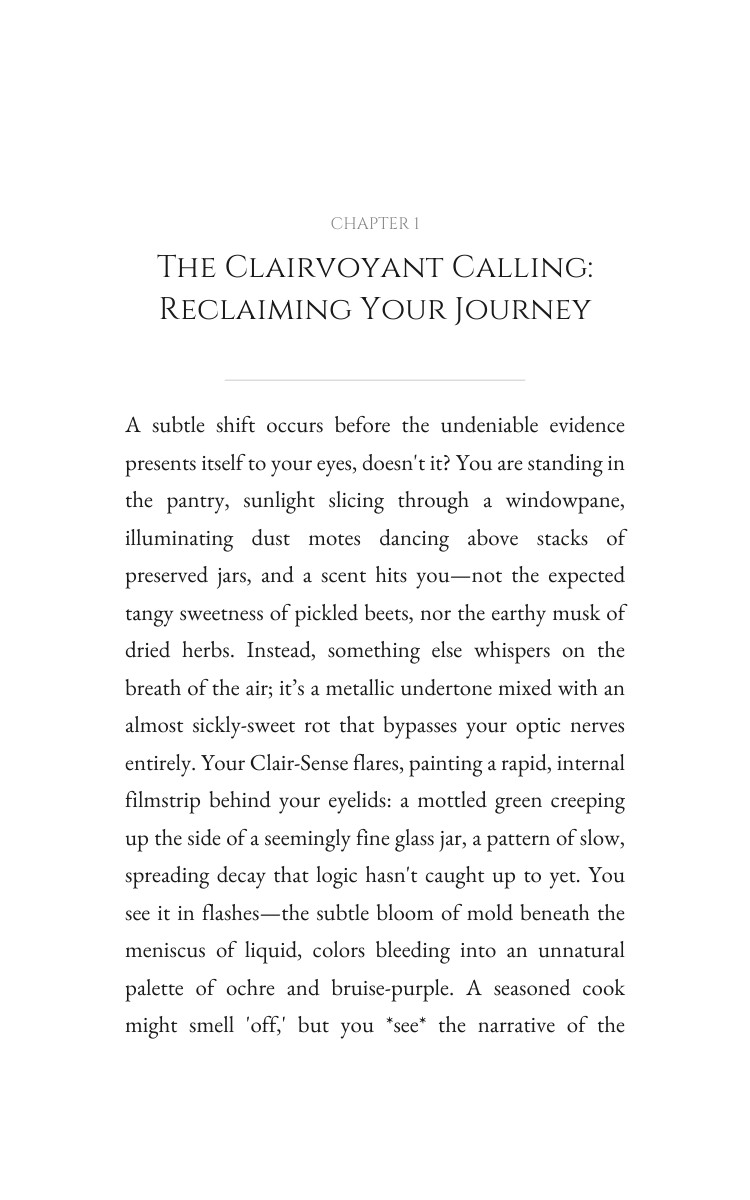Clairvoyant Food Intuition Foundations: Build Your Route interior preview