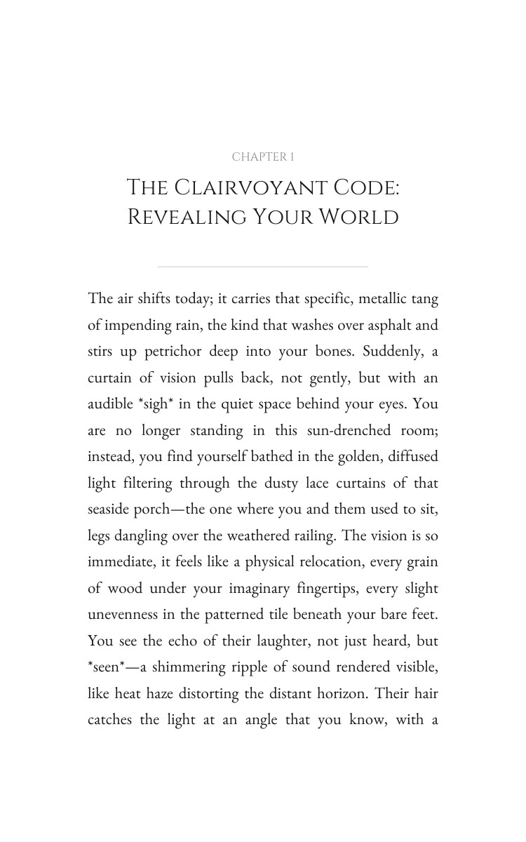 Clairvoyant Grief Primer: Your Self Illuminated interior preview