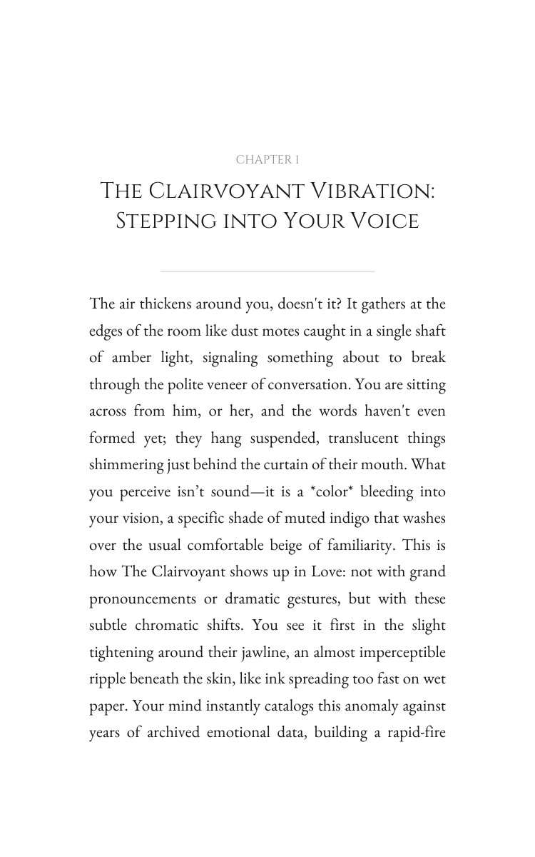 Clairvoyant Guide to Love: Leverage Your Dream interior preview