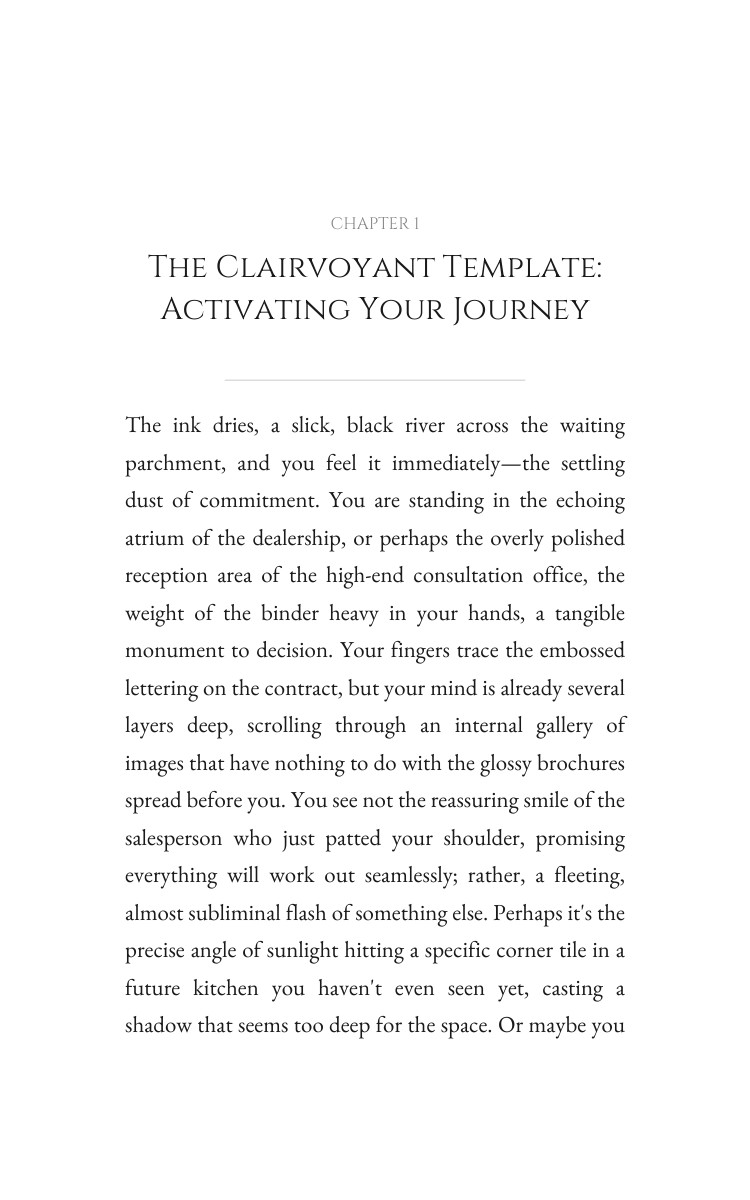 Clairvoyant: Major Purchases Strategies: Own Your Craving interior preview