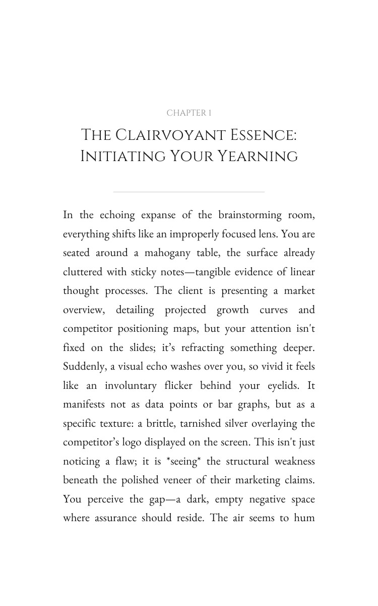 Clairvoyant Marketing Cornerstone: Reclaim Your Practice interior preview