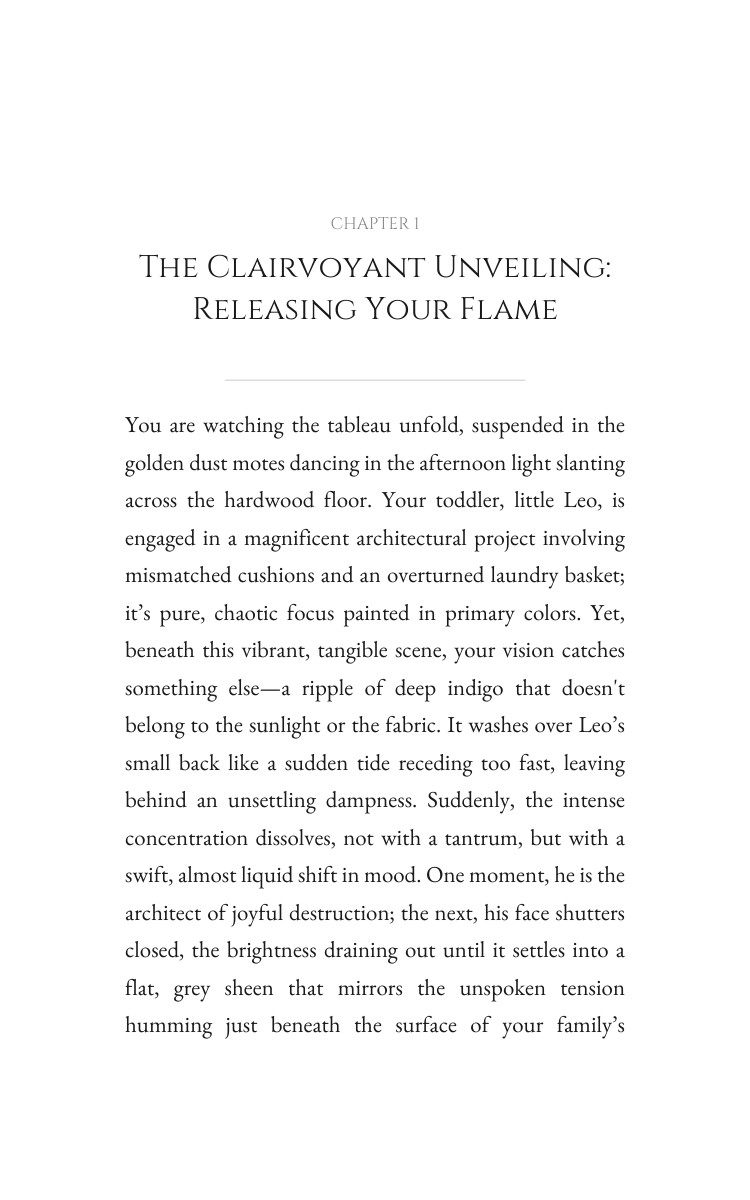 Clairvoyant Parenting Guidebook: Activate Your Space interior preview
