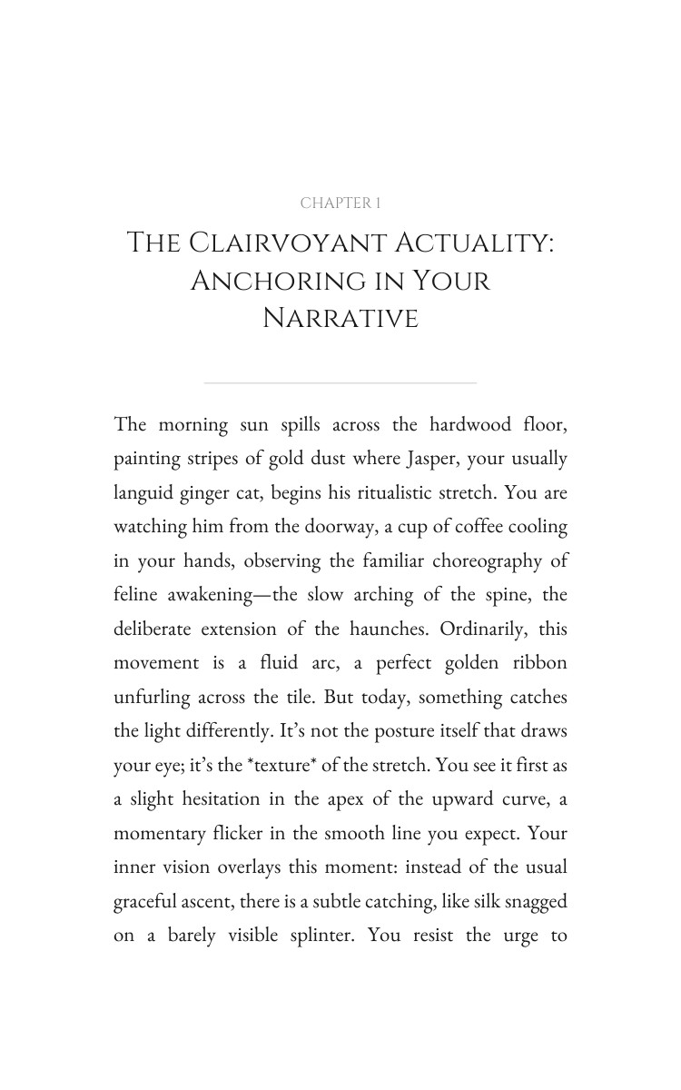 Clairvoyant: Pet Health Strategies: Your Space Blueprint interior preview