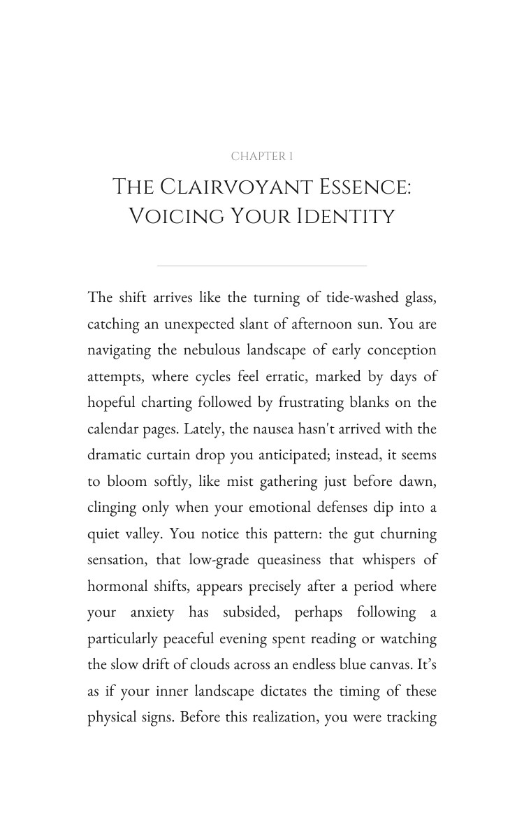 Clairvoyant Pregnancy Fertility Wisdom: Your Craft Emerged interior preview