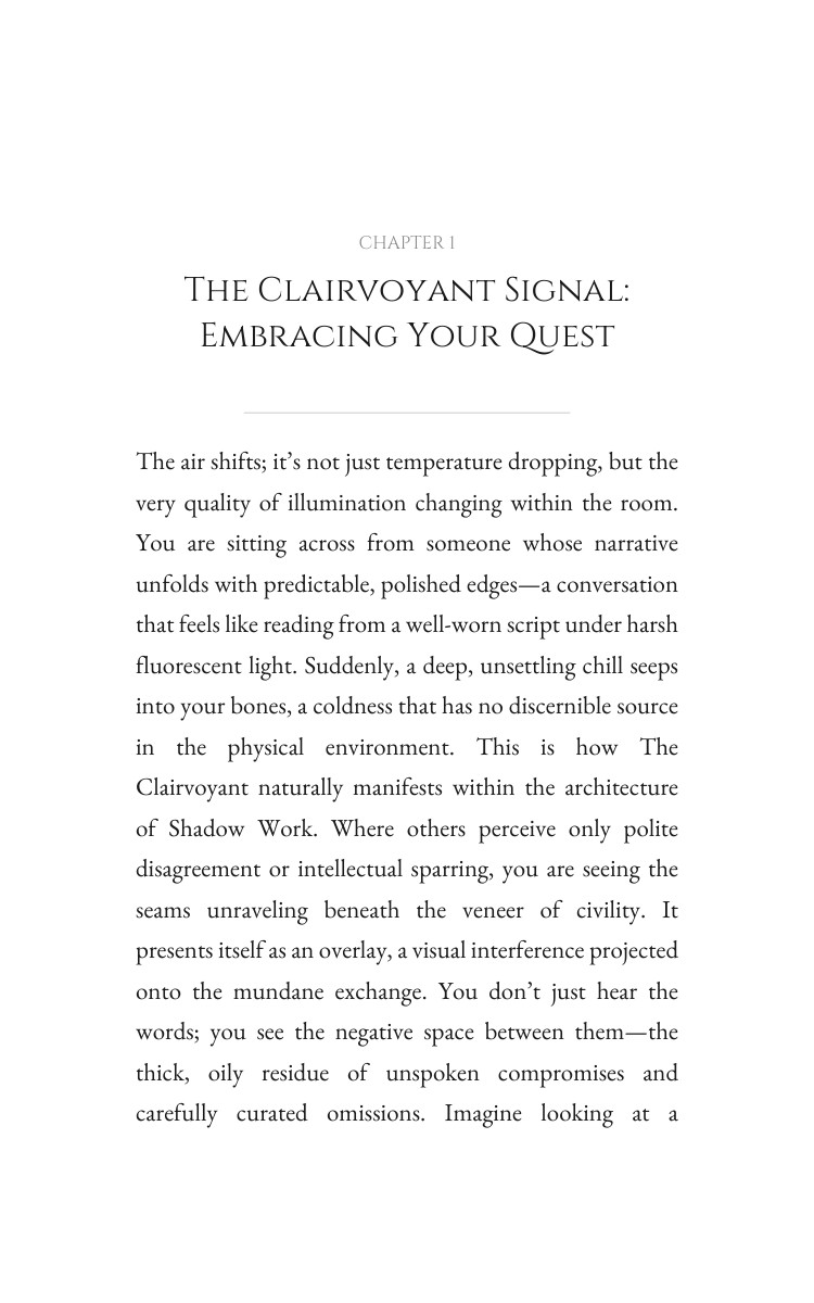 Clairvoyant: Shadow Work Mastery Path: Claim Your Expression interior preview