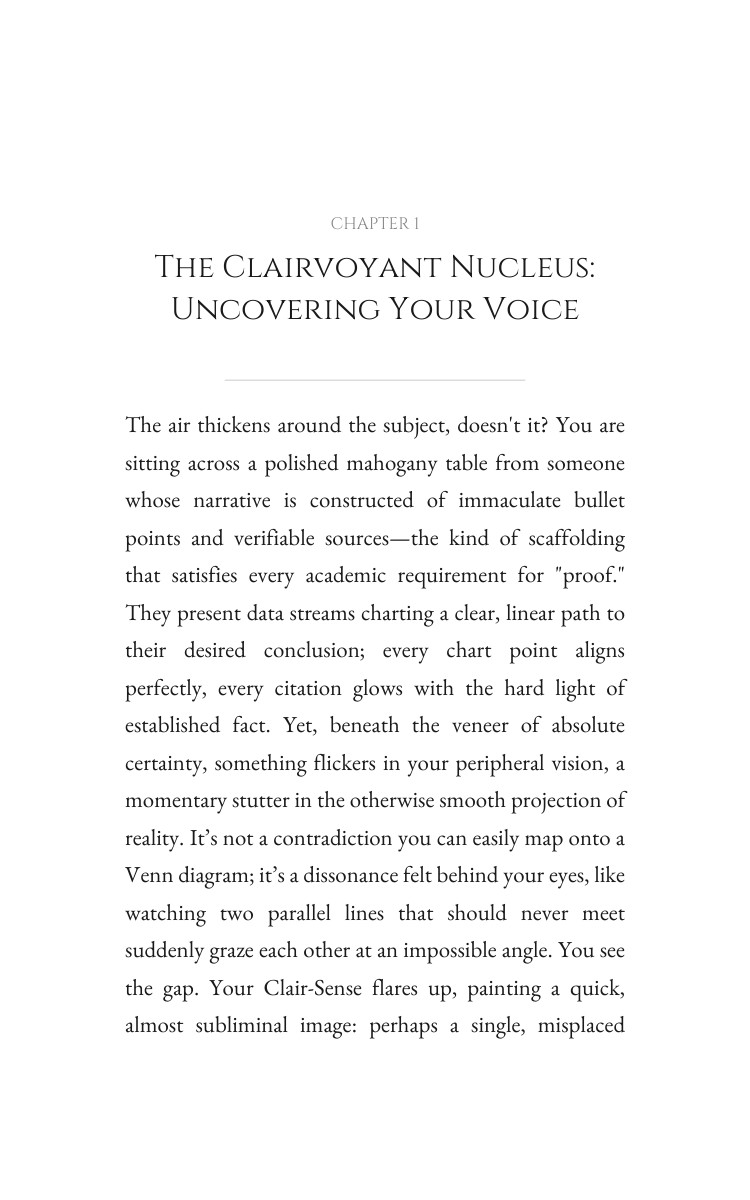 Clairvoyant Skeptics Strategy Guide: Your Skill Liberated interior preview