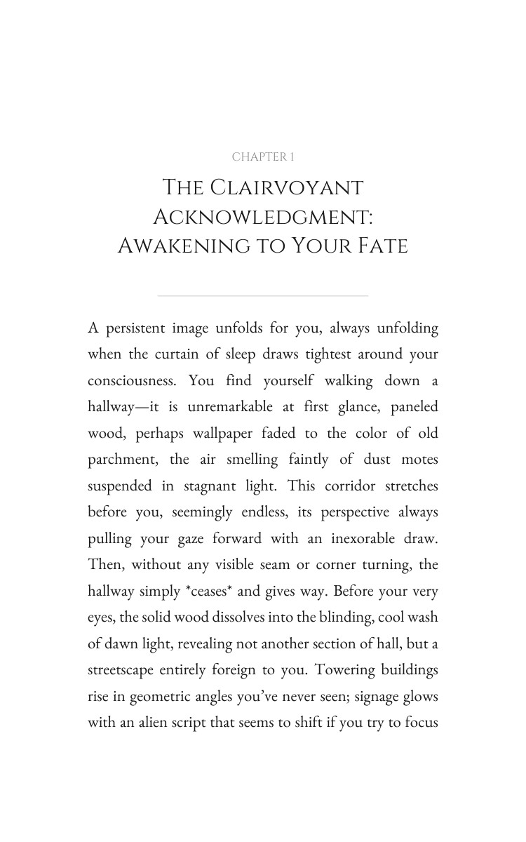 Clairvoyant Sleep Dreams Encyclopedia: Command Your Expression interior preview
