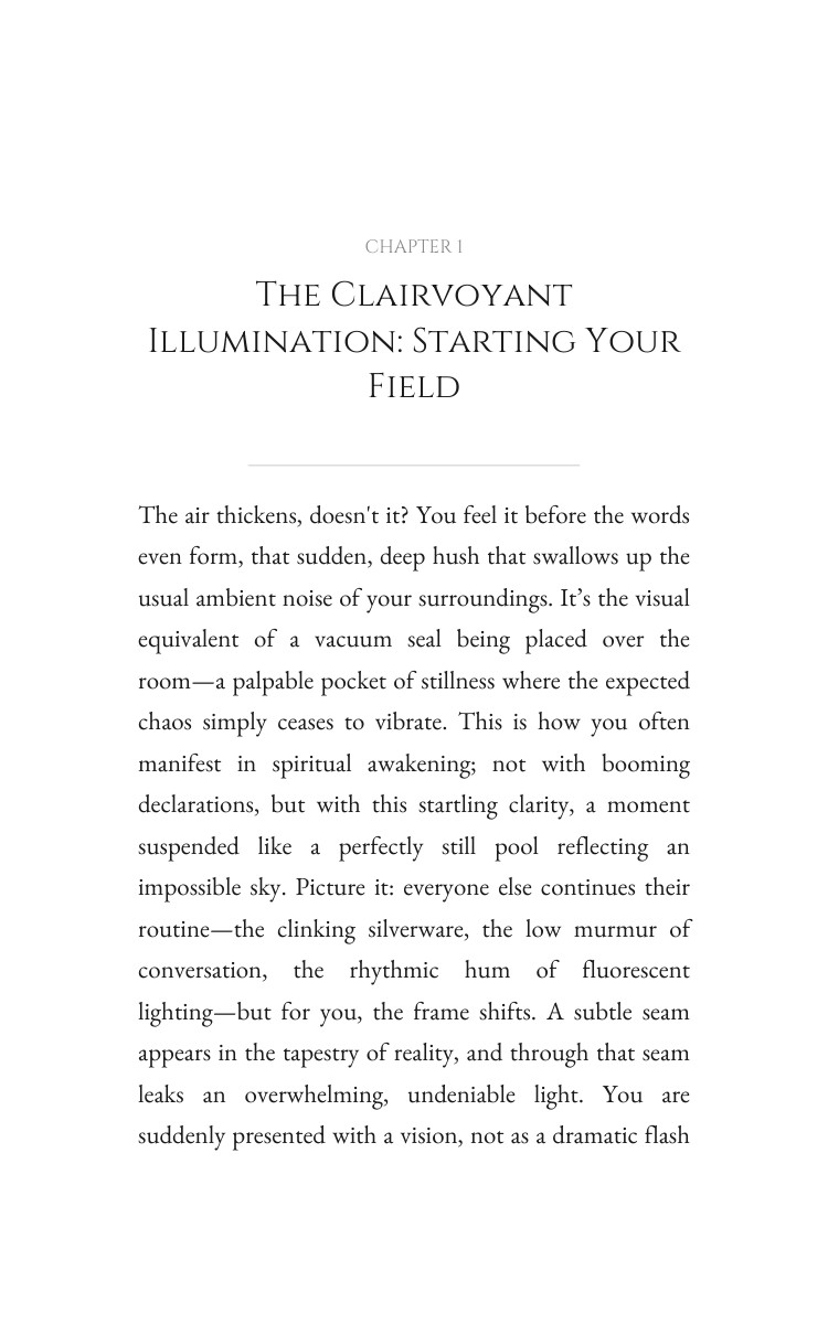 Clairvoyant: Spiritual Awakening Ascension: Transform Your Arc interior preview