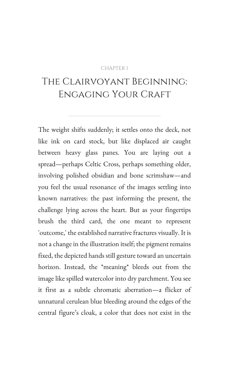 Clairvoyant: Your Divination Tools Journey: Your Fate Embodied interior preview