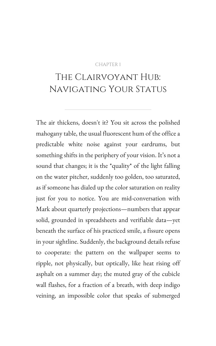 Clairvoyant: Your Personal Growth Mastery: Your Progress Unleashed interior preview