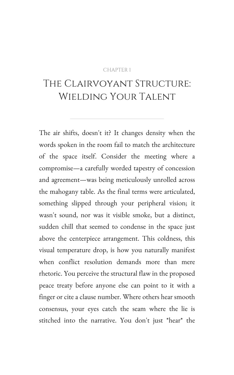 Conflict Resolution Code: Clairvoyant: Your Hope Magnified interior preview