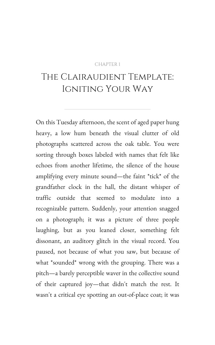 Daily Practice Experience: Clairaudient: Prioritize Your Development interior preview