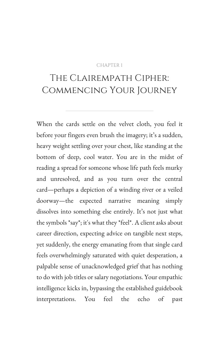 Divination Tools Way: Clairempath: Elevate Your Voyage interior preview