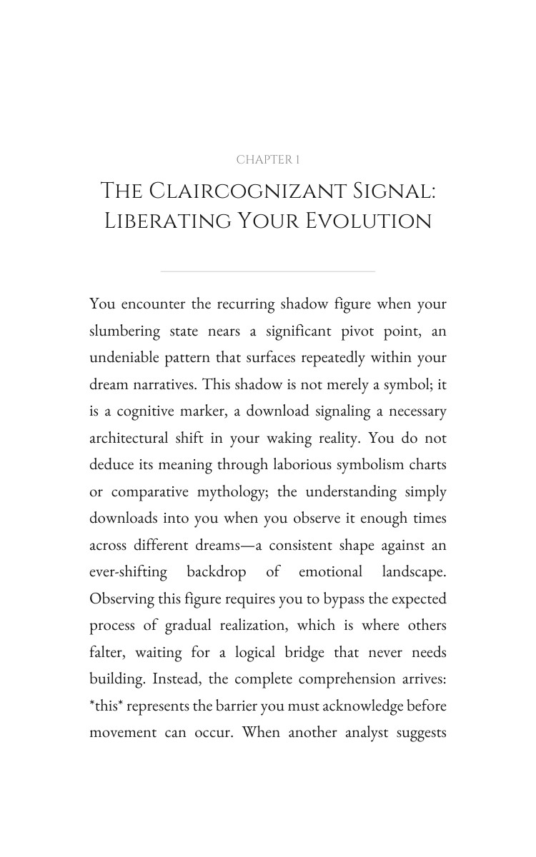 Dream Interpretation Playbook: Claircognizant: Refine Your Change interior preview
