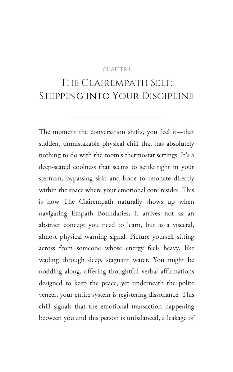 Empath Boundaries Code: Clairempath: Your Path Elevated interior preview
