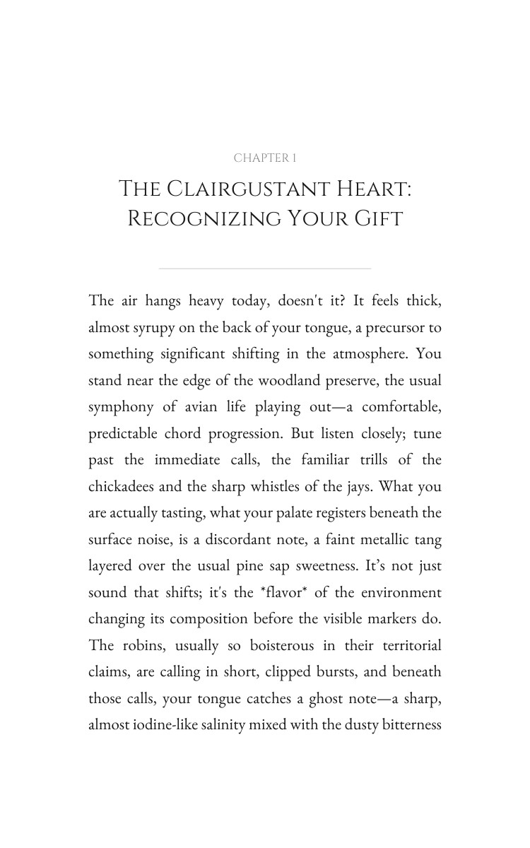 Environmental Experience: Clairgustant: Your Expression Elevated interior preview