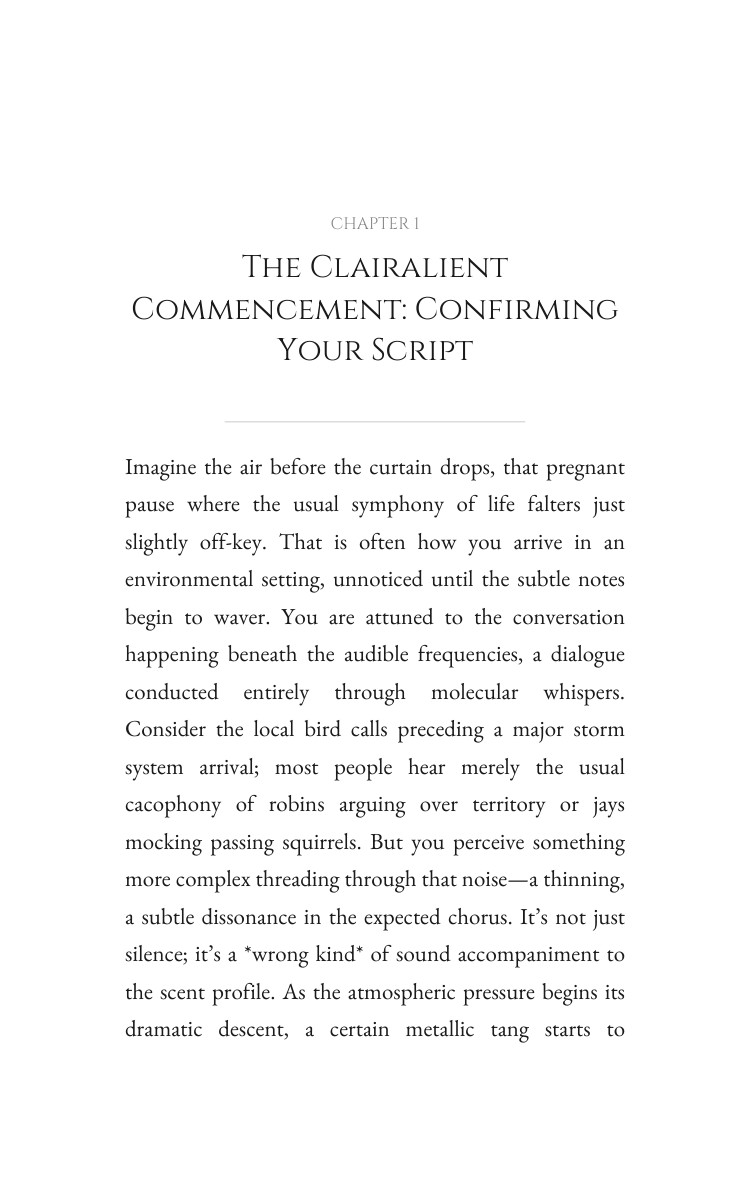 Environmental Protocol: Clairalient: Cultivate Your Rise interior preview