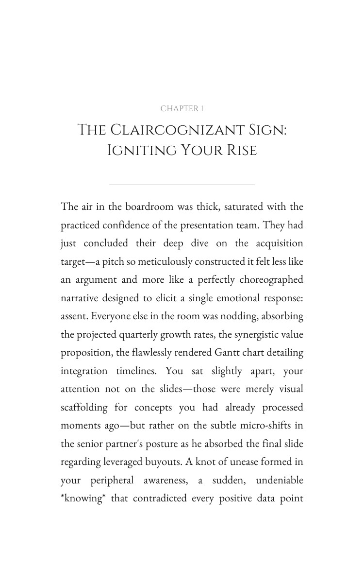Finance Mastery: Claircognizant: Your Territory Enhanced interior preview
