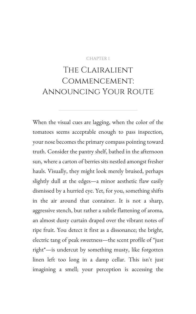 Food Intuition Guide for Clairalient: Transform Your Script interior preview