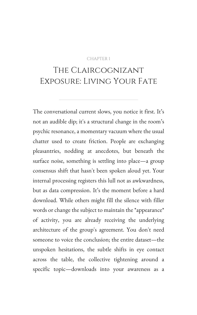 Group Energy Protocol: Claircognizant: Unblock Your Adventure interior preview