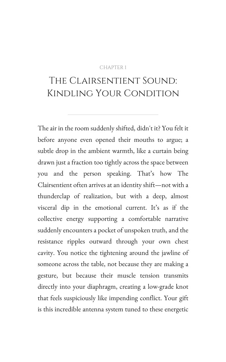 Identity Shifts Code: Clairsentient: Your Transformation Awakened interior preview