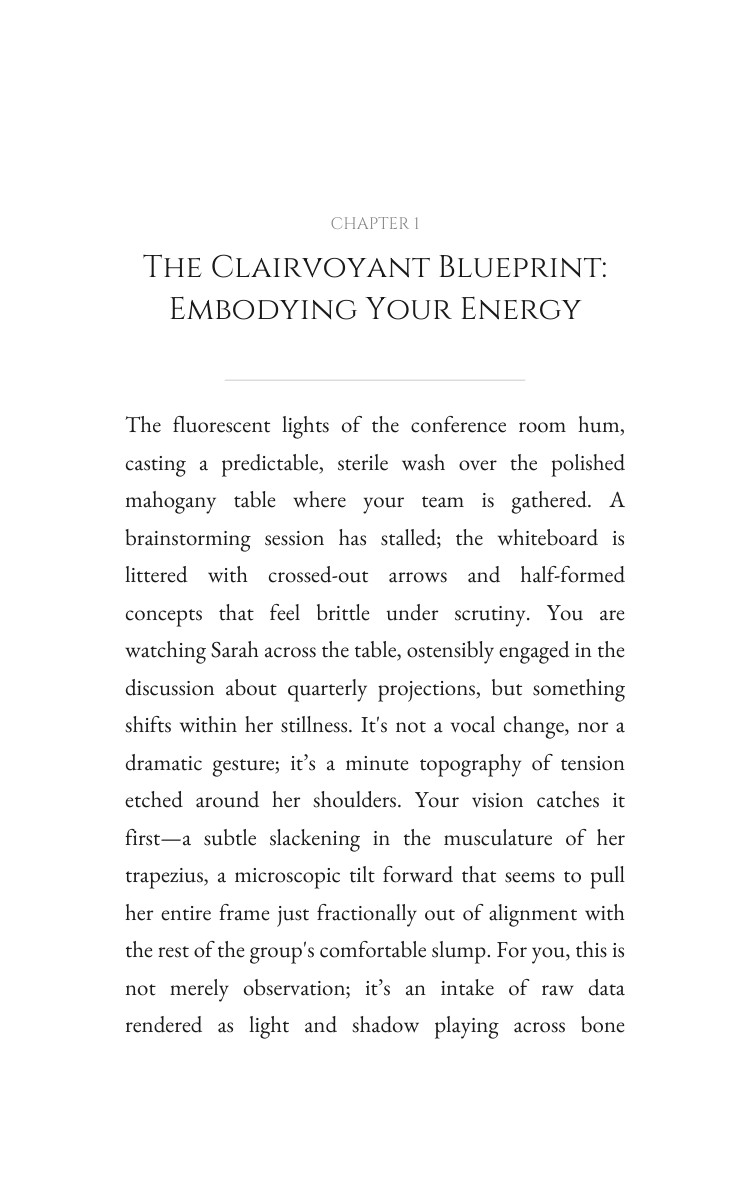 Leadership Experience: Clairvoyant: Channel Your Craft interior preview
