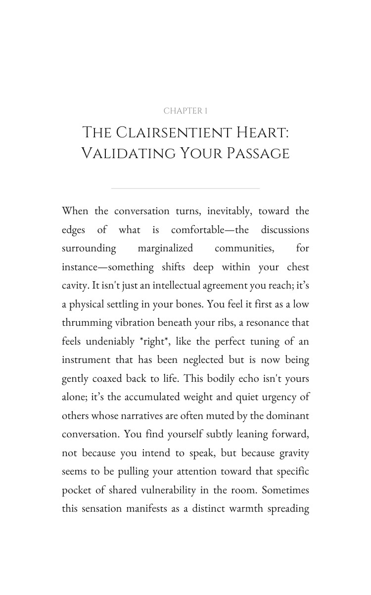 Life Purpose Resource: Clairsentient: Cultivate Your Nature interior preview