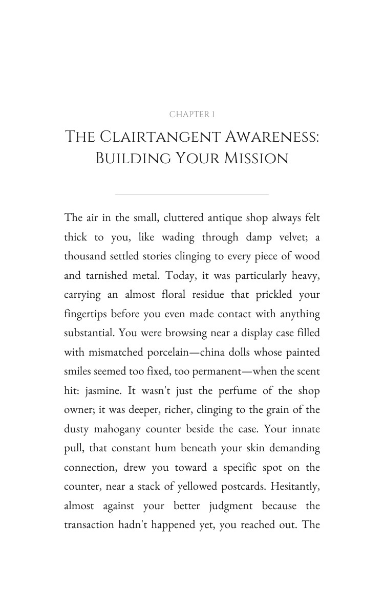 Manifesting Code: Clairtangent: Navigate Your Plan interior preview