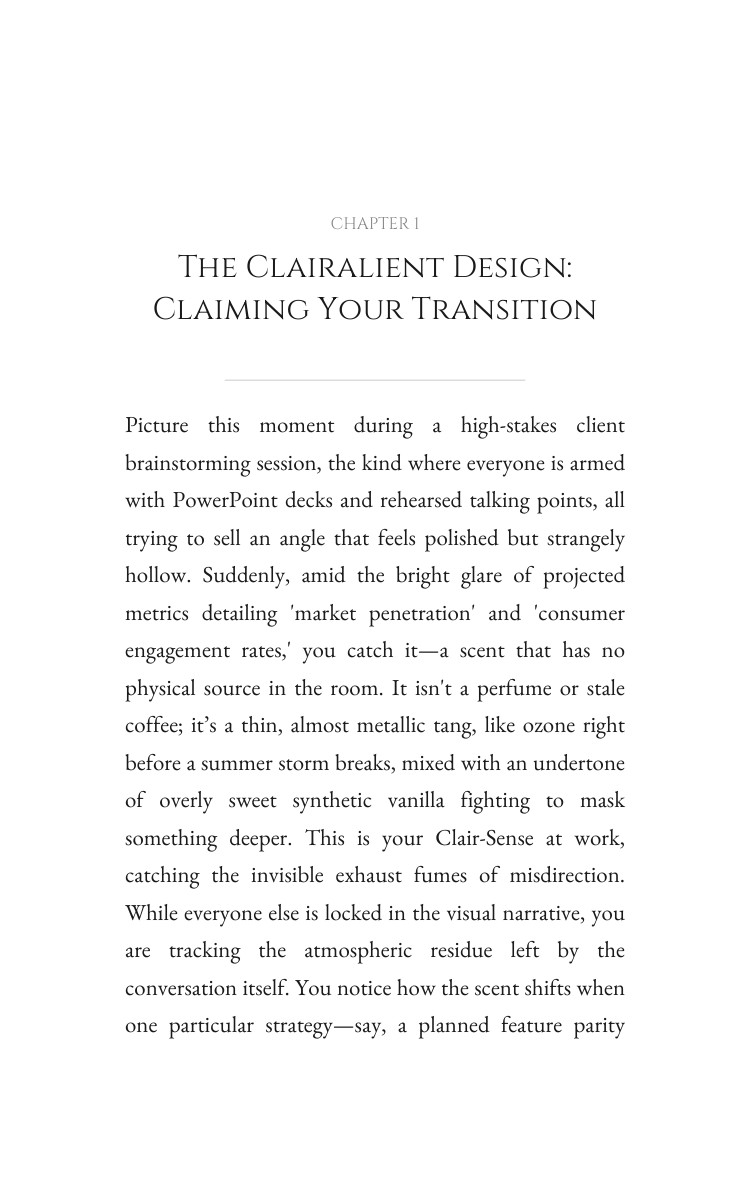 Marketing Strategy: Clairalient: Ground Your Road interior preview