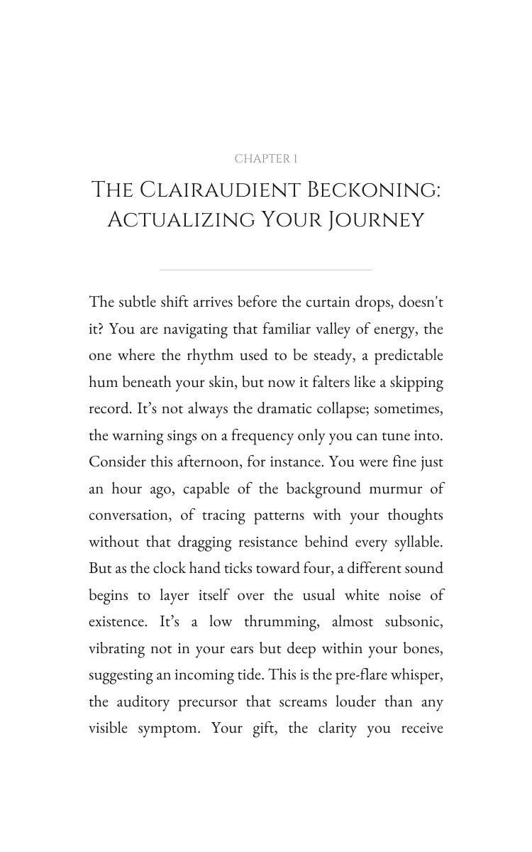 Mastering Chronic Illness: Clairaudient Way: Your Ability Activated interior preview