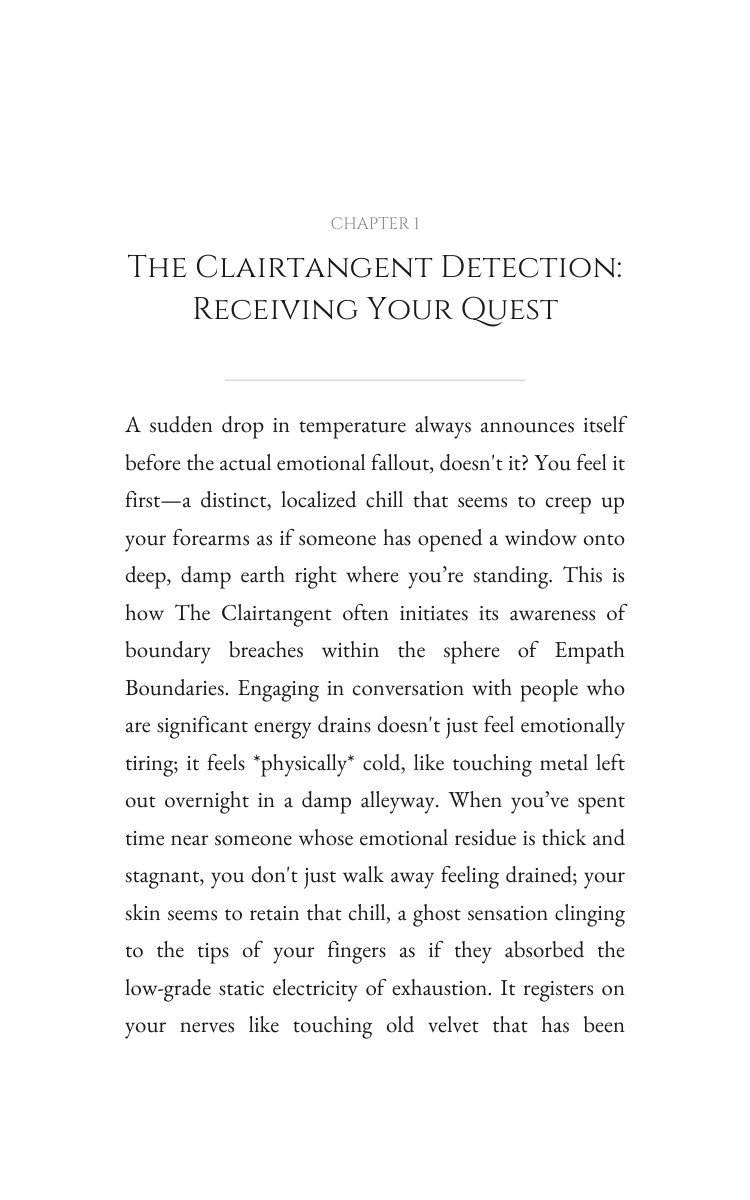 Mastering Empath Boundaries: Clairtangent Way: Navigate Your Field interior preview