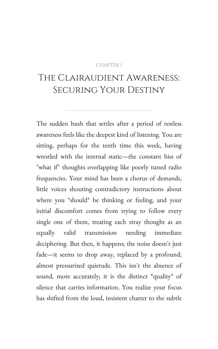 Meditation Toolkit for Clairaudient: Strengthen Your Domain interior preview