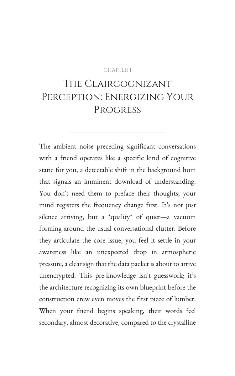 Mindfulness Manual for Claircognizant: Finesse Your Road interior preview
