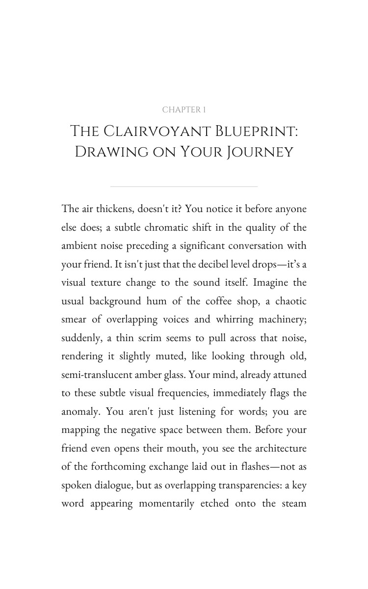 Mindfulness Navigator: Clairvoyant: Secure Your Excellence interior preview