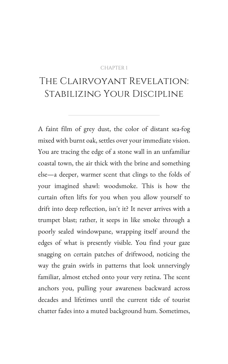 Past Life Blueprint for Clairvoyant: Your Hope Blueprint interior preview