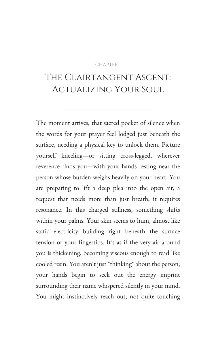 Prayer Intention Way: Clairtangent: Unlock Your Course interior preview
