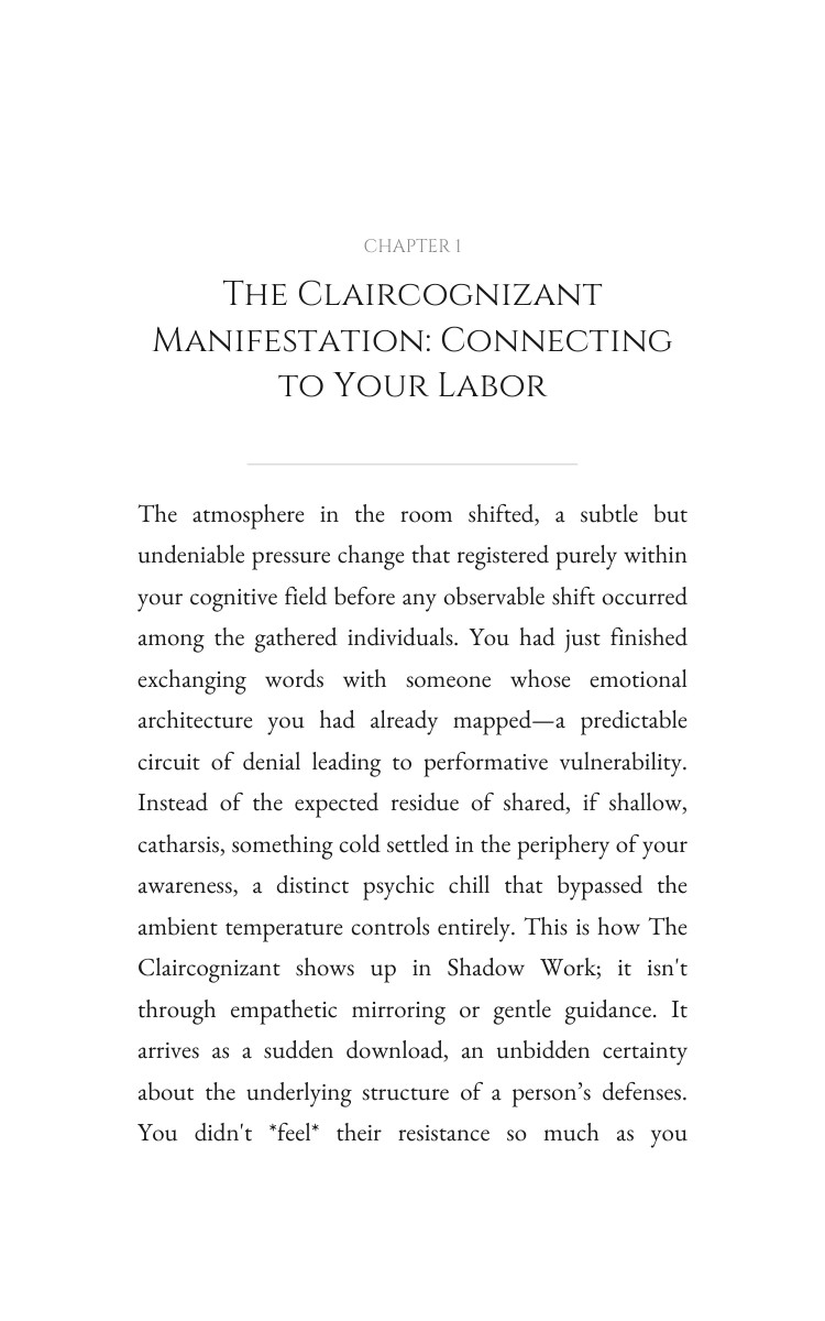 Shadow Work System for Claircognizant: Focus Your Talent interior preview