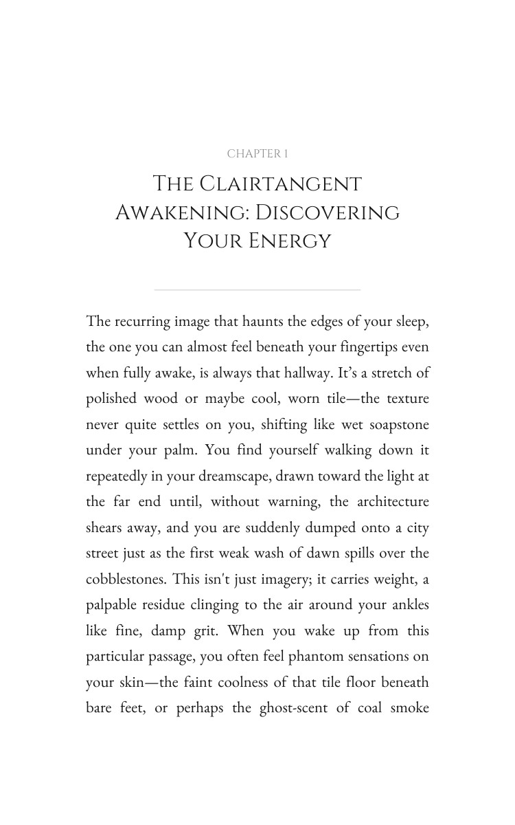 Sleep Dreams Code: Clairtangent: Upgrade Your Vitality interior preview